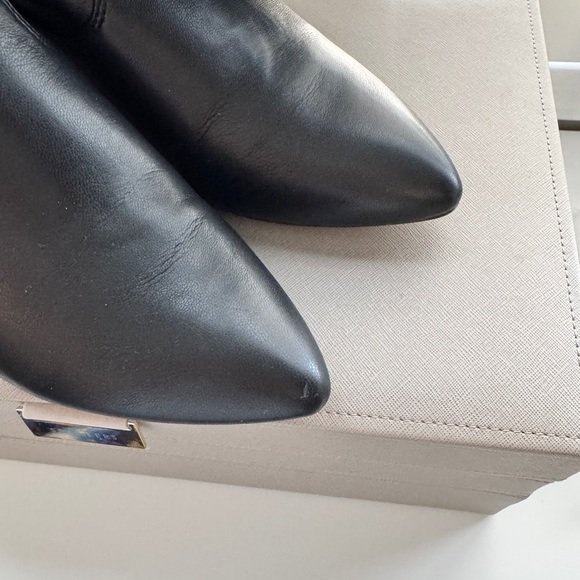 Franco Sarto Black Katherine Knee High Boot Wide Calf - Picture 8 of 11